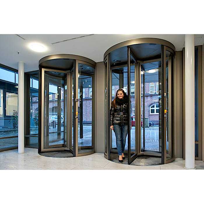 Geryon security revolving doors and security turnstiles